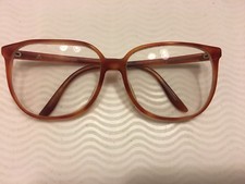 Vintage Liz Claiborne Eyeglasses LC no 12 blo to 140 Brown tortoise shell Square