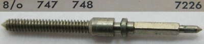 new Hamilton 8/0s 747 748 winding stem #401 #7226 for part * Tap 10 *