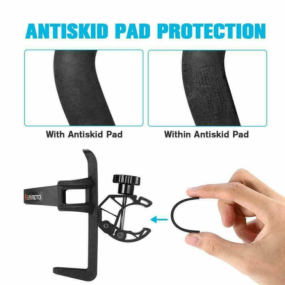 Portavasos para Botella Soporte para Bebidas para ATV Motocicleta Bicicleta Scooter Foto 4 de 4