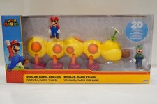 Jakks Pacific Super Mario Wiggler Luigi set World of Nintendo BRAND NEW NIB e19