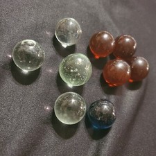 BOULDER Glass Marbles Bubble LARGE