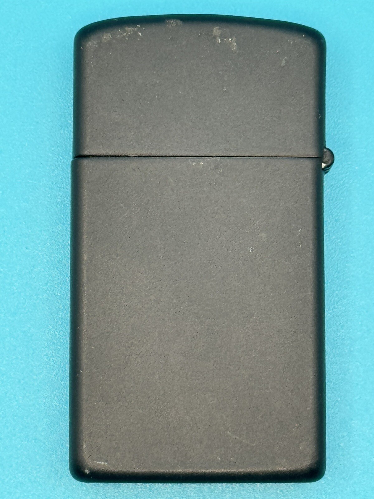 Vintage 1992 Dove Dad Emblem Black Matte Slim Zippo Lighter NEW