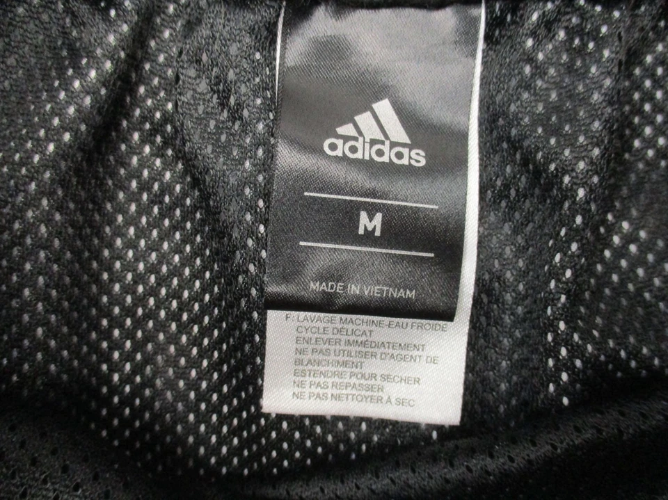 ADIDAS CLIMALITE Size M Boys Stretch Waist Drawstring Lined Swimming Shorts 807 - Image 3 of 4