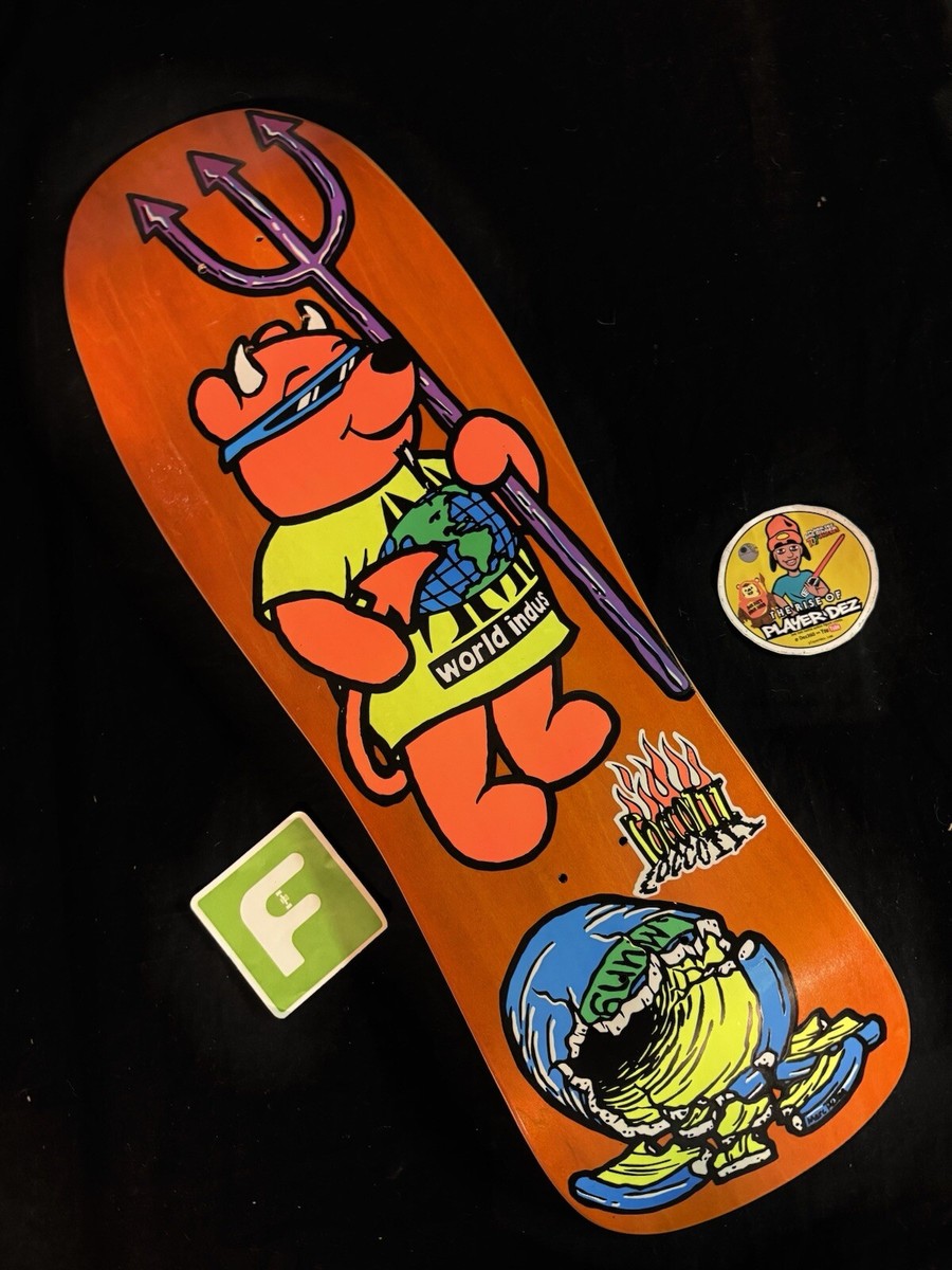 WORLD INDUSTRIES - Steve Rocco 3 限定モデル RARE Steve Rocco III 3 Winnie Pooh Skateboard Deck Prime