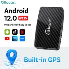 Ottocast Play2video Pro-Wireless Apple CarPlay/Android Auto-Multimedia Adapter