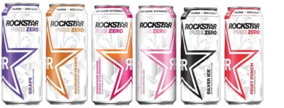 Rockstar Pure Zero Energy Drink - 16 ounce PACK OF 16