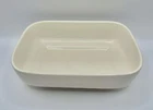 Vtg Hull USA F41 Cream Colored Rectangular  Dish - Casserole - Planter