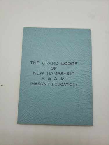 Vintage 1964 Historical Highlights of Freemasonry in New Hampshire - Picture 4 of 8