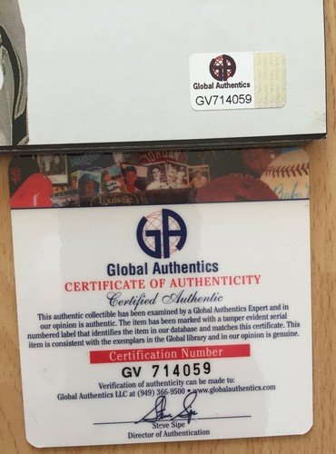 PRINCE FIELDER MILWAUKEE BREWERS SIGNED AUTOGRAPHED 2007 ESPN MAGAZINE GA COA  - Picture 3 of 9