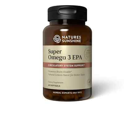 Nature's Sunshine - Super Omega 3 EPA   Premium lipid cardio support