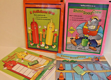 LOT of 2 Spelling Patterns Games Center Activities The Mailbox Language Arts 2-3