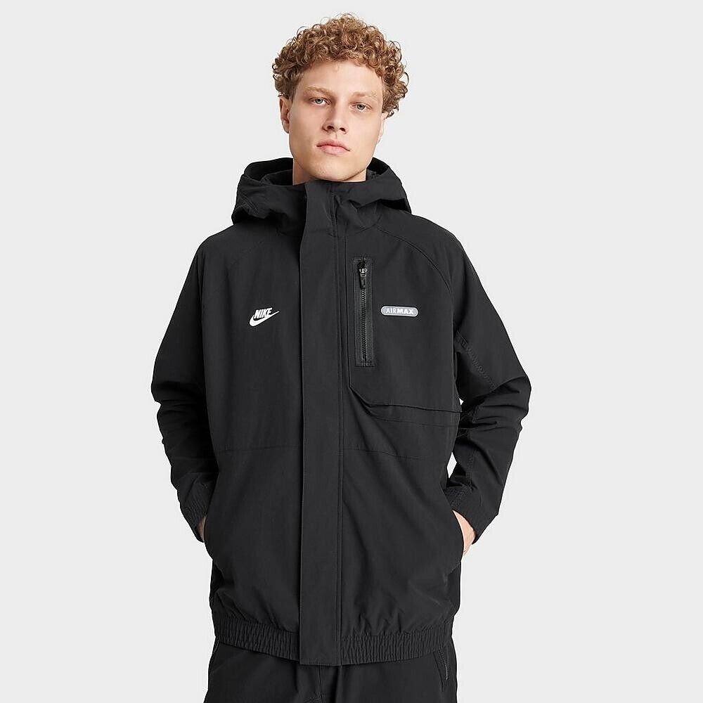 Men's Nike Sportswear Air Max Graphic Woven Full-Zip Jacket Men's Nike Sportswear Air Max Graphic Woven Full-Zip Jacket
