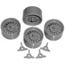 NSR 5433 Ford GT40 MK IV 16" Wheel Inserts and Spinners 1:32 slot car part