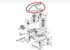 MOUNTFIELD deck blades drive belt  COLLECTOR 1538M 1538H 1638H T38H 98cm