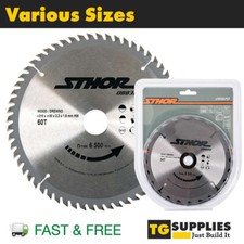 Quality TCT Circular Wood Saw Blades Various Sizes fits Dewalt Makita Bosh etc
