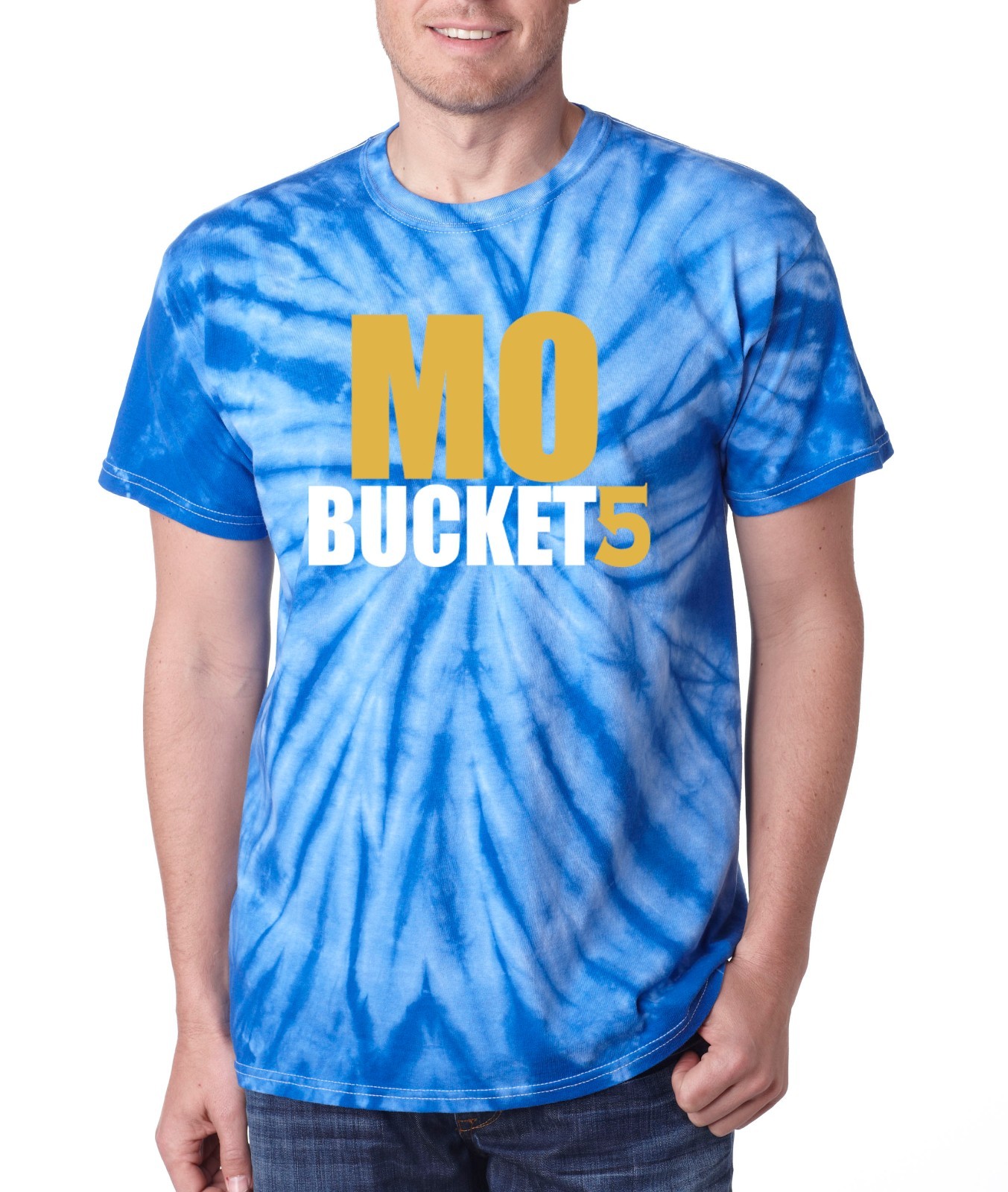 TIE DYE Maurice Speights Golden State Warriors "MO Buckets" jersey T