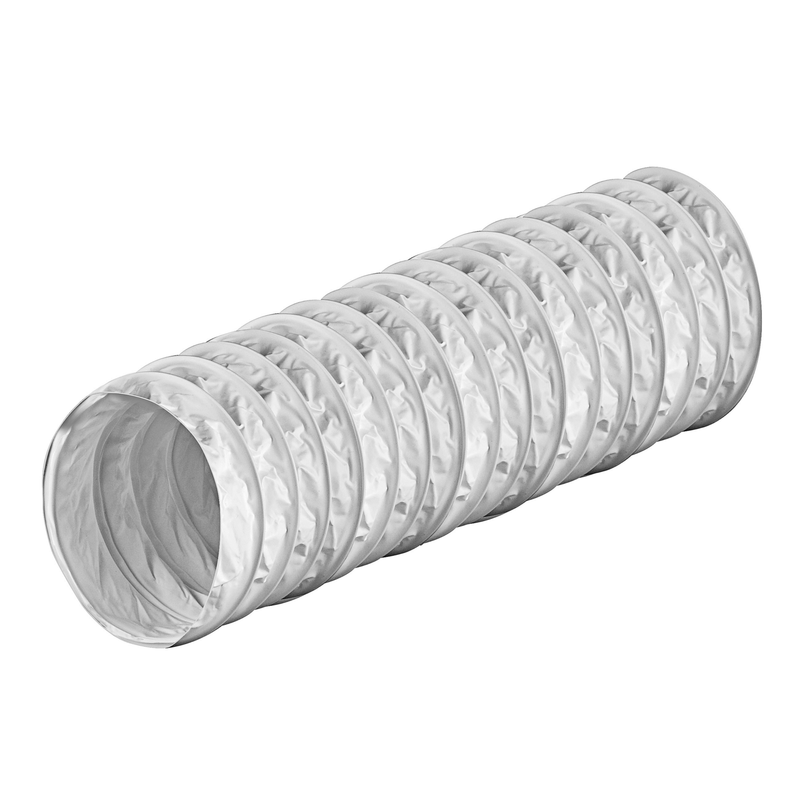 Drosselklappe 80 Mm - Manuell Verstellbar - Für Lüftungsanlagen - Zinkblech -120 Mm Länge