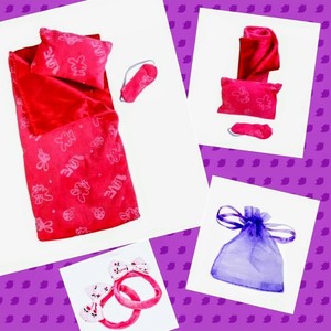 american girl sleepover set