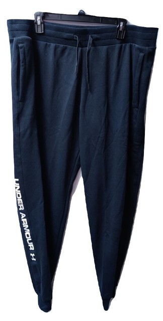 under armour rival fleece wordmark logo jogger