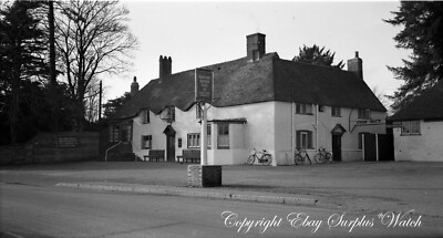 Kings Worthy The Cart & Horses Inn Pub Photo Negative 1949 Copyright M790