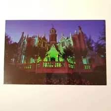 Haunted Mansion Disneyland Walt Disney World Vintage Postcard 