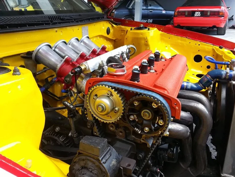 Engranaje de leva ajustable Works Engineering (1 pieza) para Toyota 4A-GE 20V Foto 4 de 4