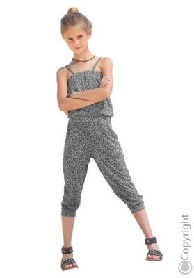 Mädchen 3/4 Overall von arizona * Allover-Animalprint * Jumpsuit * 140 152 182