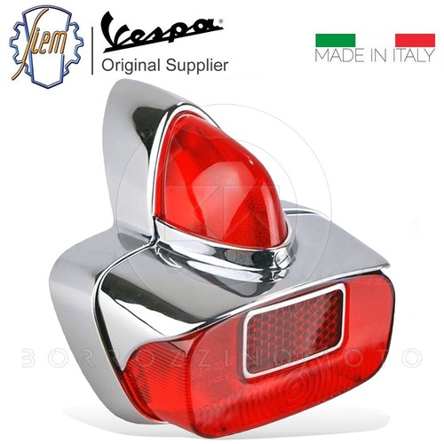 Feu Arrière Complet D'origine Pour Vespa PX - Modèles 1998 à 2005 - Piaggio Pièce Officielle