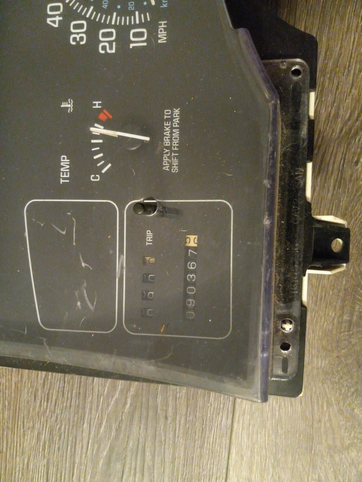 1994 1995 1996 Buick Roadmaster miles mileage cluster low mileage dash 90k Miles - Image 2 of 4