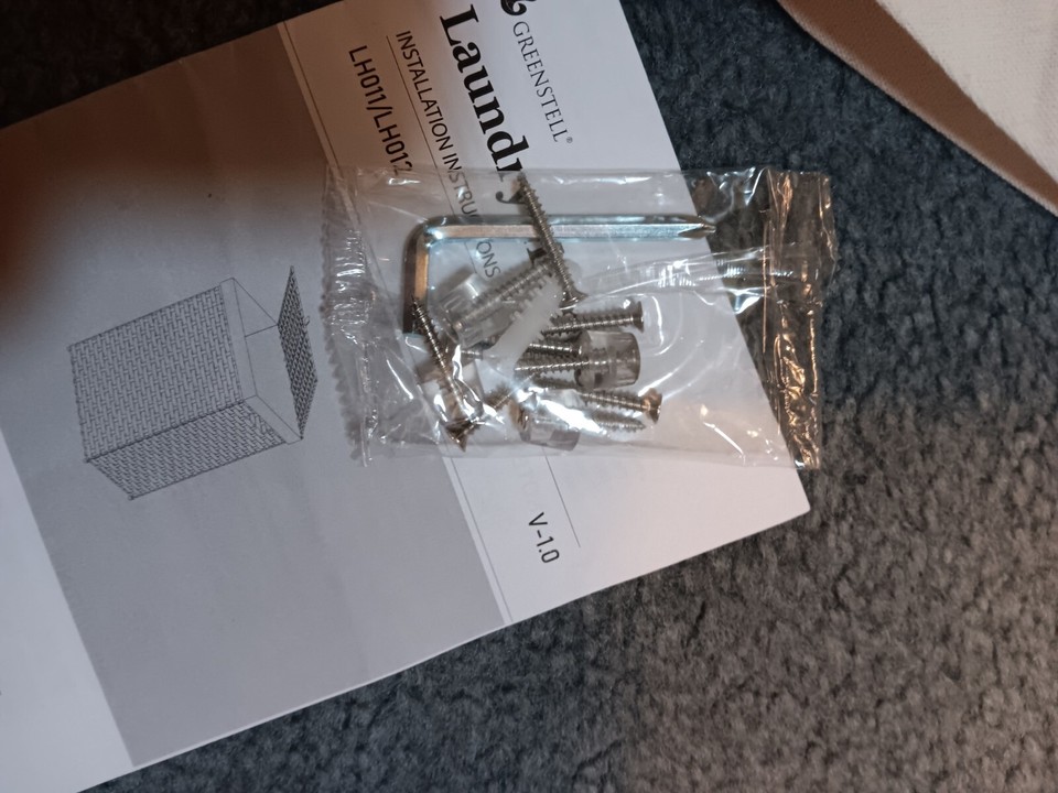 Greenstell Laundry Hamper with Lid 60L Clothes Hamper with 2 Removable