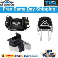 TRQ New Engine & Transmission Mount Kit Fits For 2013-2021 Ford Escape Focus