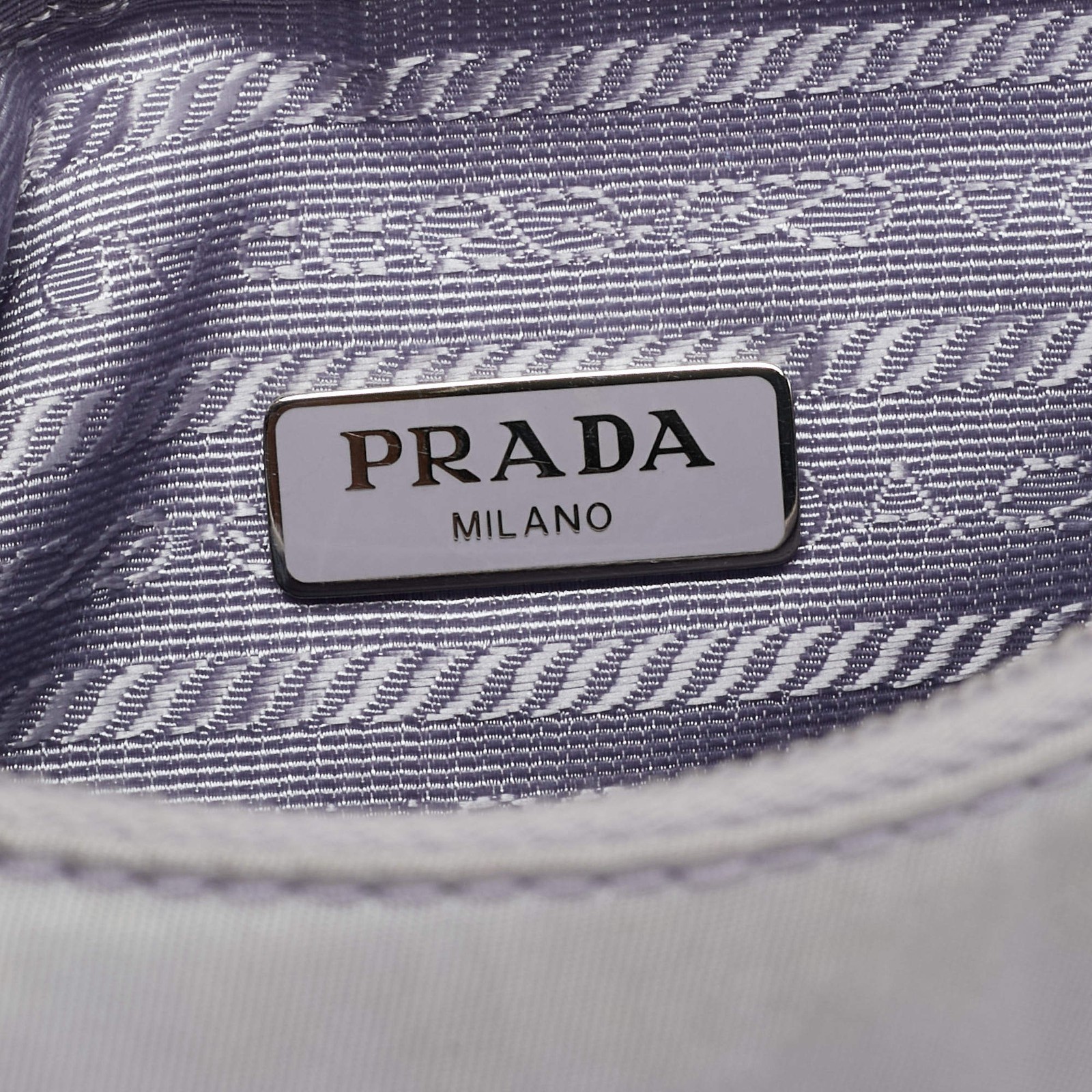 Prada Light Lilac Nylon ReEdition 2000 Shoulder Bag thumbnail 8