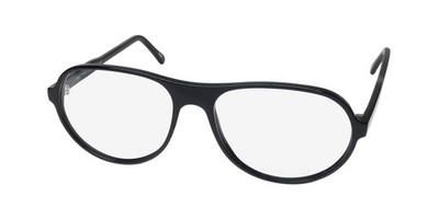 NEW ANDY WOLF 4531 GLASSES PLASTIC BLACK FULL-RIM A 60-15-140 OVAL AUSTRIA MENS