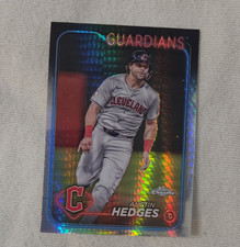 Topps 2024 Chrome Update Parallel Austin Hedges Cleveland Guardians USC123