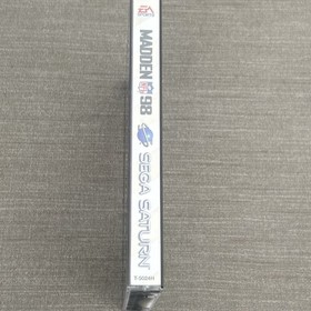 Madden NFL 98 Sega Saturn, 1997 Authentic Game TESTED Works Case Damaged