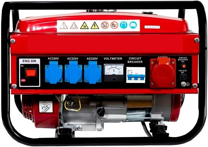 Generador eléctrico gasolina trifásico monofásico Motor 4 tiempos - Envío GRATIS