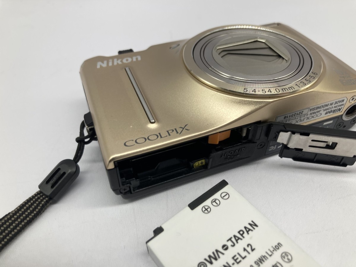 Buy Nikon COOLPIX S8100 12.1MP Digital Camera - Gold online | eBay