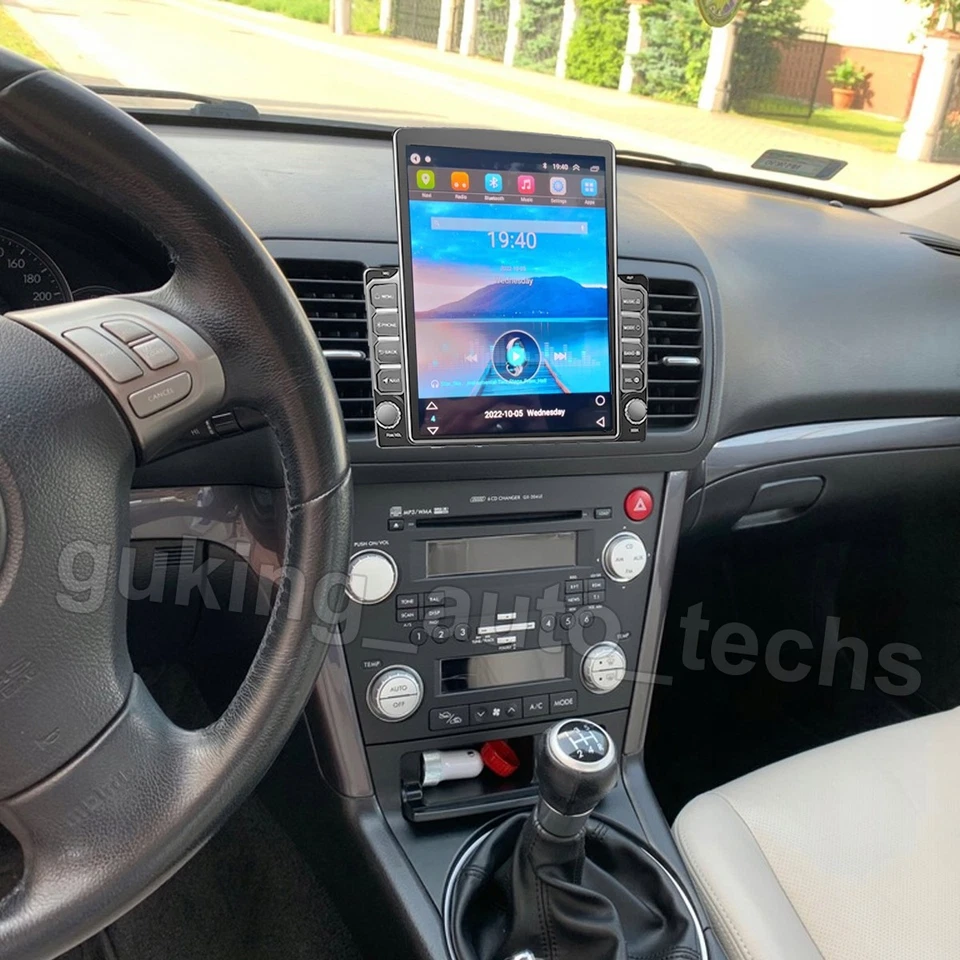 Radio GPS estéreo automático para Subaru Legacy 9,7" CarPlay 2005-2009 y Android Foto 4 de 4