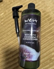 Wen Restorative Cleansing Conditioner MANDARIN ITALIAN FIG 32 oz W/Pump