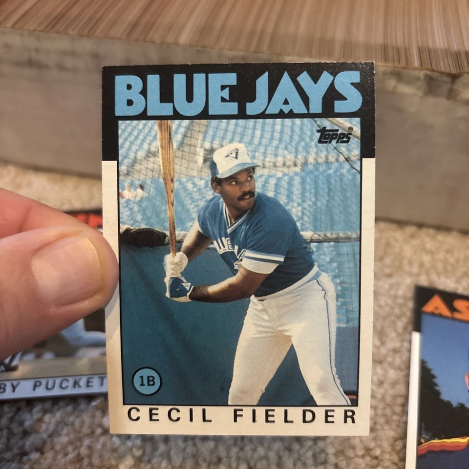 1986 Topps Baseball Complete Set #1-792 - Nolan Ryan Cecil Fielder RC Near Mint+ - Image 3 of 4