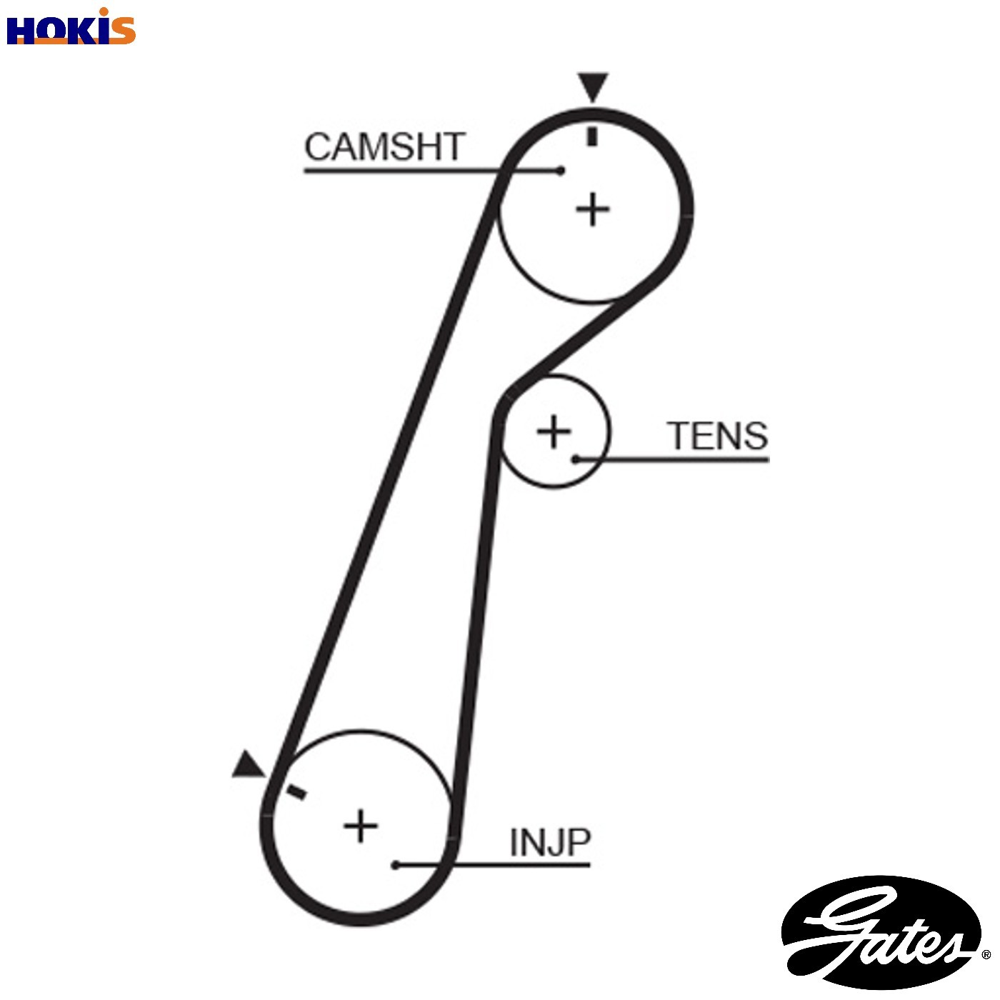 Gates PowerGrip Timing Belt - 5478XS - OE Matching Quality and Specification - Image 11