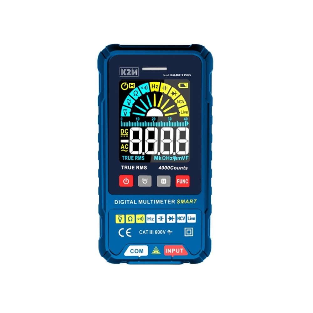 Tester Digitale K2M 50300710 Smart Display Color LCD TrueRMS