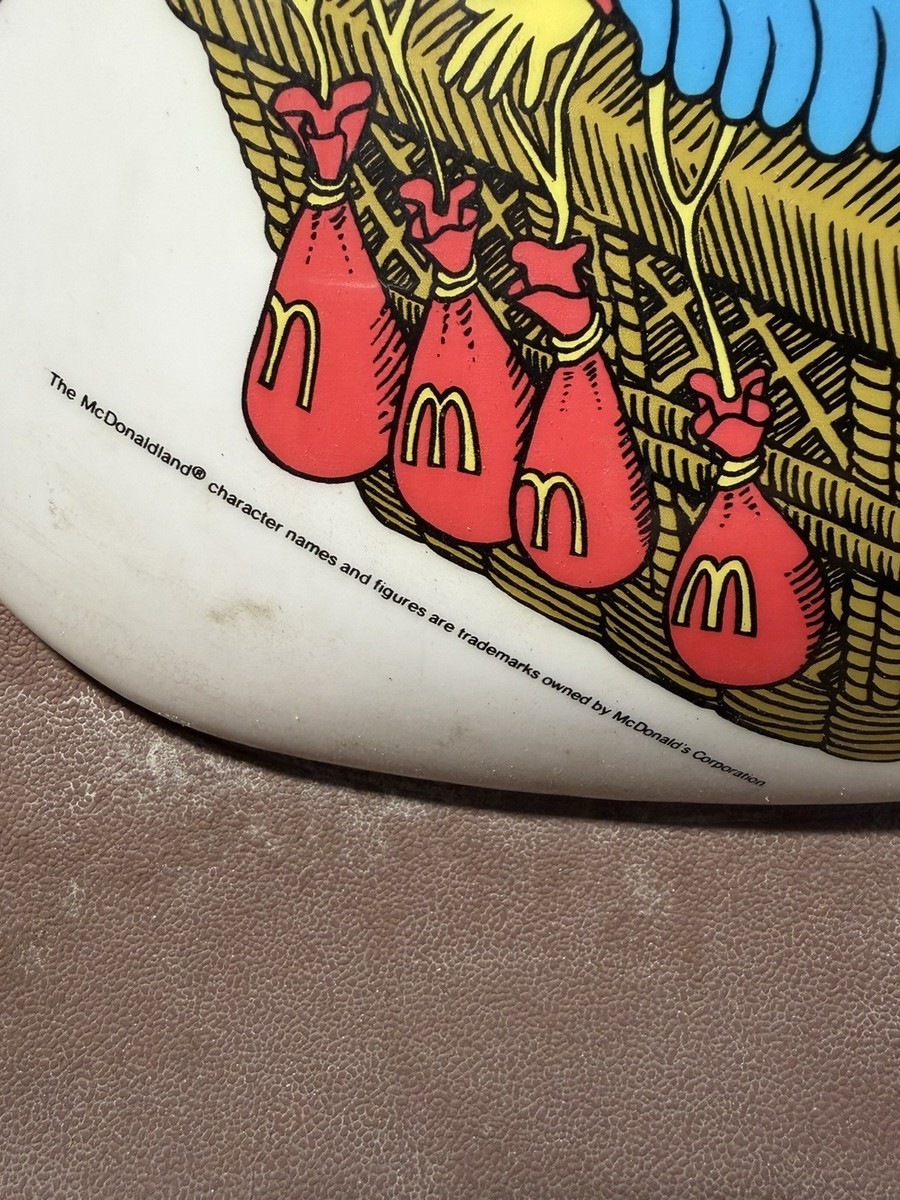 Vintage 1986 McDonald's Restaurant Children's Highchair USA Rare