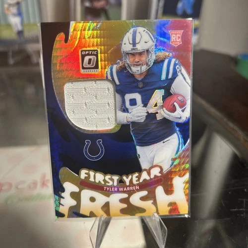 2025 Donruss Optic Tyler Warren Base (RAW)