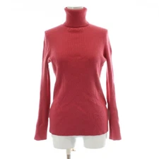 【Tops】Drawer 16G Rib Turtleneck Pullover Knit Long Sleeve Cashmere Size 2