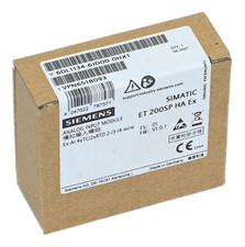 Siemens 6DL1134-6JD00-0HX1 Simatic 6DL1 134-6JD00-0HX1 Analog Input Module Neu v