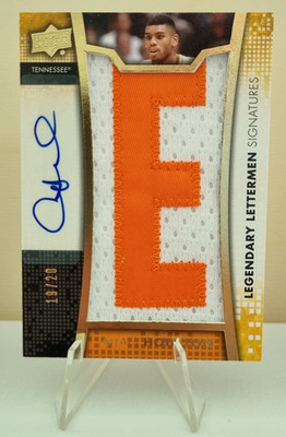 2014-15 Upper Deck Lettermen Legendary Letterman Signatures Allan Houston E /20