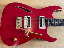 Charvel Japan CDT-80 Semi Hollowbody 1991 Trans Cherry Red RARE model