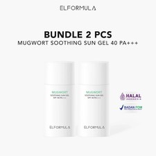 ELFORMULA Bundle 2pcs Mugwort Soothing Sun Gel SPF 40 PA  