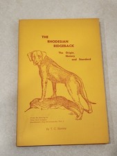 W2 The Rhodesian Ridgeback Origin History and...